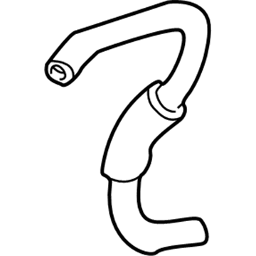 Hyundai 25412-26100 Hose-Radiator Lower