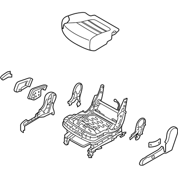 Kia 89200C6010C61 Cushion Assembly-2ND Seat