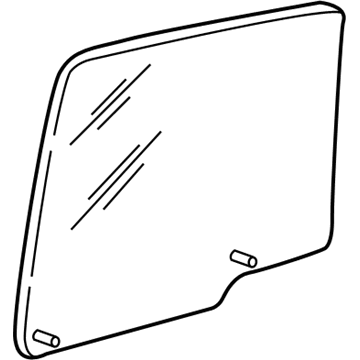 Ford F75Z-7825713-CA Door Glass