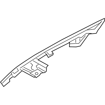 Honda 64610-TG7-305ZZ Rail Comp L, Roof Si