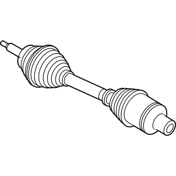 Ford ML3Z-3A428-B SHAFT - FRONT AXLE