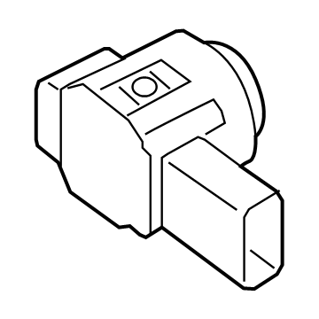 BMW 66-20-8-745-685 ULTRASONIC SENSOR, FROZEN OR