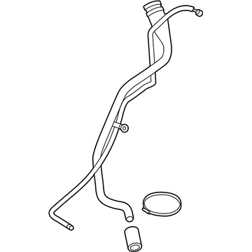 BMW 16-11-7-255-601 Plastic Filler Pipe