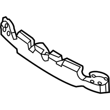 Hyundai 86520-3K510 Absorber-Front Bumper Energy