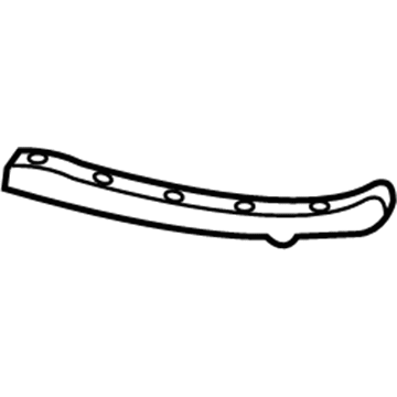 Hyundai 86586-3K710 Moulding-Front Bumper Lower, RH