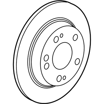 Honda 42510-TNY-A00 Disk, Rear Brake