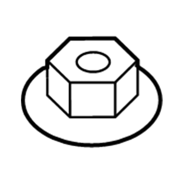 GM 22664695 Impeller Nut