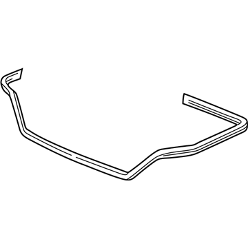 Acura 74865-SZ3-020 Weatherstrip, Trunk Lid