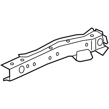 Acura 60911-TJB-325ZZ Frame Set Left, Front Side