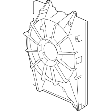 Acura 19015-61A-A01 Shroud Complete