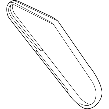 Hyundai 25212-37161 Ribbed V-Belt