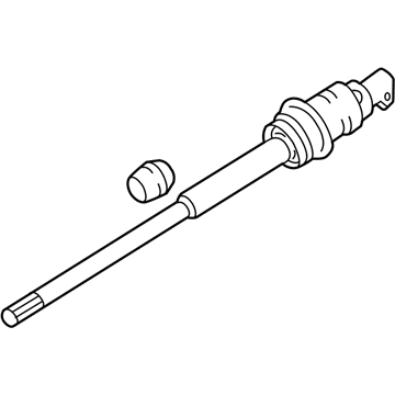 Lexus 45260-50070 Shaft Assy, Steering Intermediate, NO.2