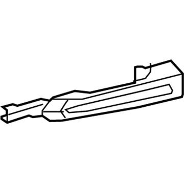 Mopar 5RR20KBXAD Handle-Front Door Exterior