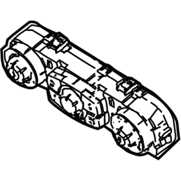 BMW 64-11-7-891-040 Automatic Air Conditioning Control