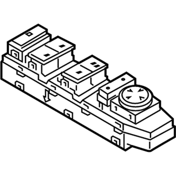 Hyundai 93570-C1000 Power Window Main Switch Assembly