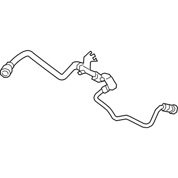 BMW 17-12-8-602-678 Radiator Supply Cooling Pipe Hose