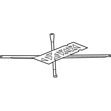 GM 25911272 Brace Asm-Floor Panel Tunnel Panel Front