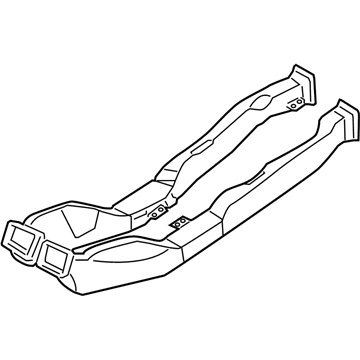 Hyundai 97020-3N000 Duct Assembly-Rear Ventilator No.2, LH