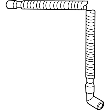 BMW 61-68-7-012-618 Metal Tube, Corrugated