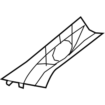 Mopar 5RM911U7AC Molding-A Pillar