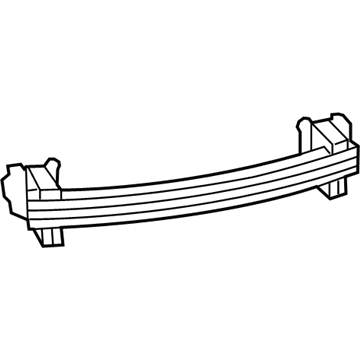 Mopar 5116280AD REINFMNT-Front Bumper