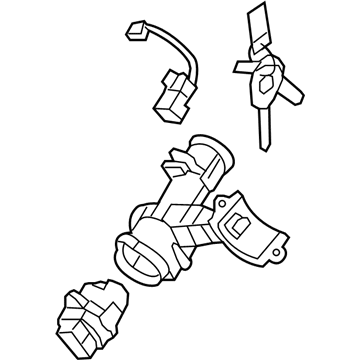 Kia 819102G030 Ignition Lock Cylinder