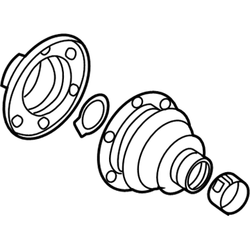 BMW 33-21-7-572-439 Repair Kit Bellows, Exterior