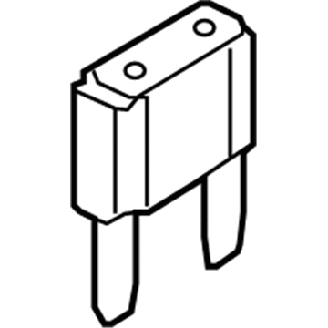 Kia 1879004951 Fuse-Micro 25A