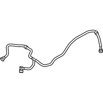 BMW 13-90-7-852-339 Fuel Tank Breather Line