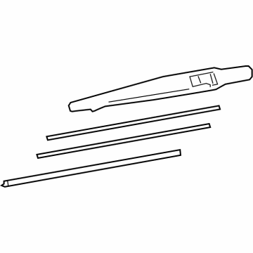 Toyota 85242-0A030 Wiper Blade