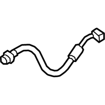 Honda 01468-THR-A00 Hose Set, Left Rear Brake