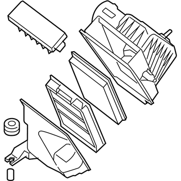 Nissan 16500-ET80A Air Cleaner Assembly