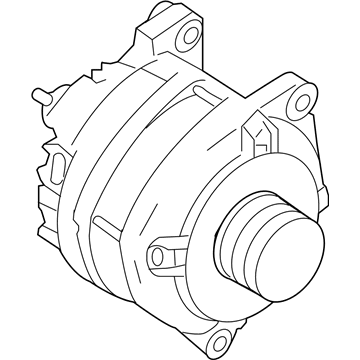 Nissan 2310M-JK01ARW Alternator Assy Reman