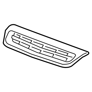 GM 84240942 Vent Asm-Hood Ornamentation