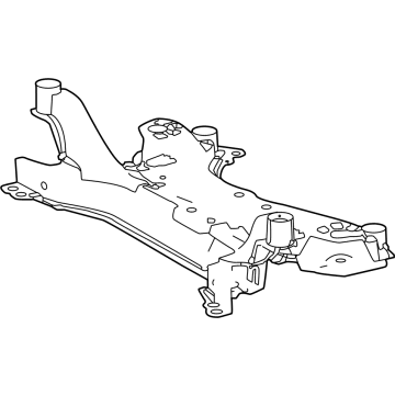 Toyota 51201-62010 Suspension Crossmember