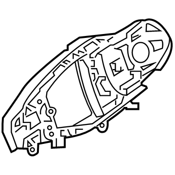 BMW 51-21-9-881-775 CARRIER, OUTSIDE DOOR HANDLE