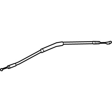 Toyota 69770-62010 Lock Cable