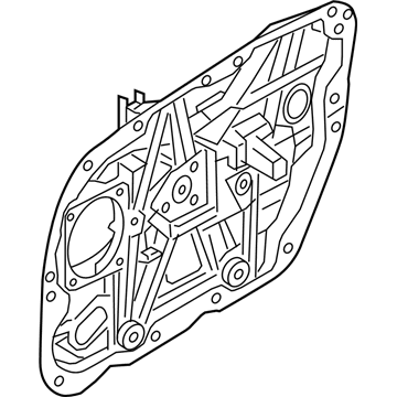 Hyundai 82471-C1210 Front Left-Hand Door Module Panel Assembly