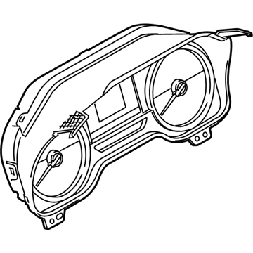 Ford HL3Z-10849-ABA Cluster Assembly