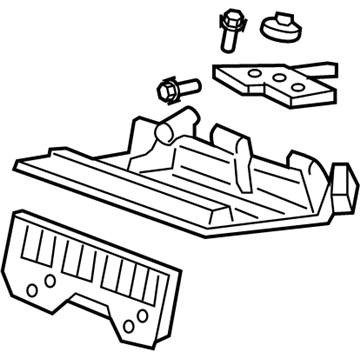 Honda 82136-SHJ-A02 Frame, R. RR. Seat Cushion