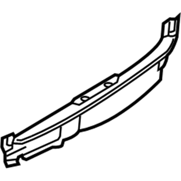 BMW 51-76-7-329-399 Seal, Side Panel, Top Left