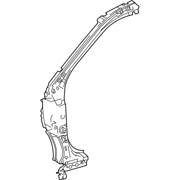 Toyota 61108-0E907 Hinge Pillar Reinforcement