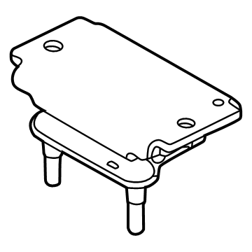 Nissan 11320-9BT0C Insulator-Engine Mounting, Rear