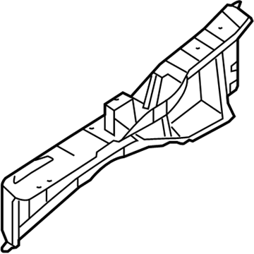 Nissan 64181-JM00A Reinforcement-Hoodledge, LH