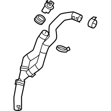 GM 84764261 Coolant Hose