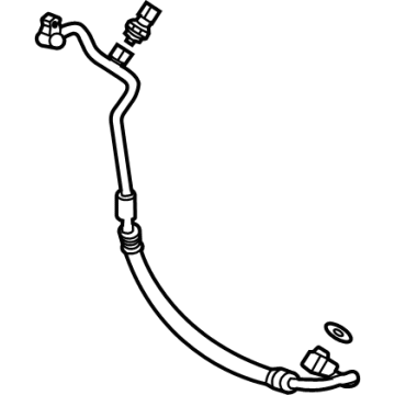 Honda 80315-T6Z-A01 HOSE, DISCHARGE