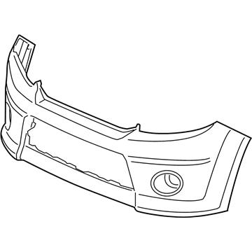 Honda 04711-SCV-A40ZZ Face, Front Bumper (Dot)