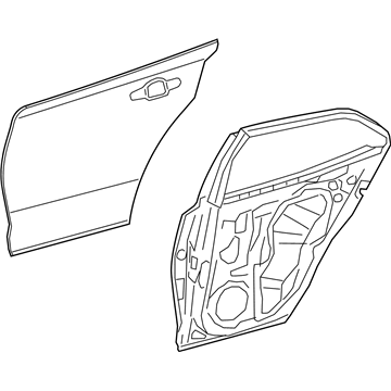 Toyota 67003-02531 Door Shell