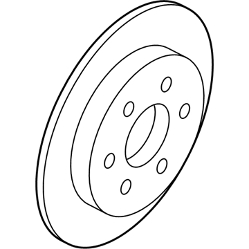 Nissan 43206-9FV0A Rotor Brake