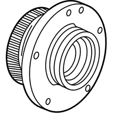 BMW 31-22-2-229-501 Wheel Hub With Bearing, Front